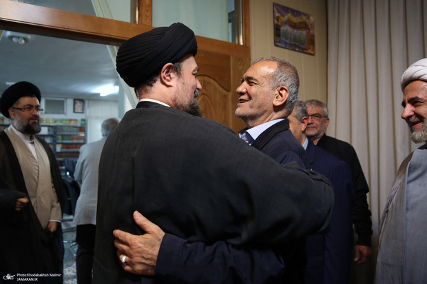    Seyyed Hassan Khomeini issues congratulatory message to president-elect Masoud Pezeshkian