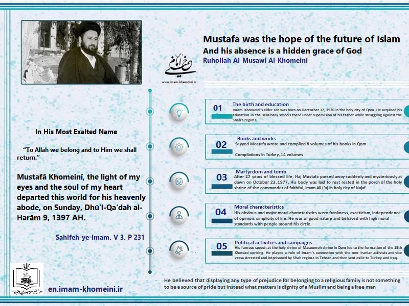 Mustafa was the hope of the future of Islam.