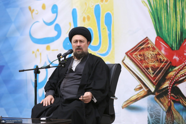 Seyyed Hassan Khomeini highlights Gaza sufferings during Nowruz ceremony at Imam`s shrine 