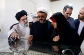 Vice President Zahra Behrouz Azar`s visit to the Imam`s historical house in Khomein on the occasion of the third cultural and artistic event "On the Threshold of the Sun"