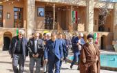 The visit of the Deputy of the Judiciary to the house and birthplace of Imam in Khomein.