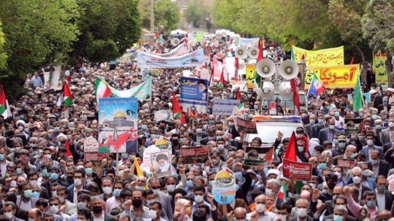 Iran calls on intl. community, Muslim countries to fully support Palestinian people on Quds Day