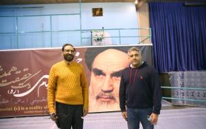 The visit of Pakistani anchor and journalist "Javeed Chaudhry" along with Dr. "Mohammed Hussain Bagheri", head of Allameh Iqbal Lahori think tank to Jamaran