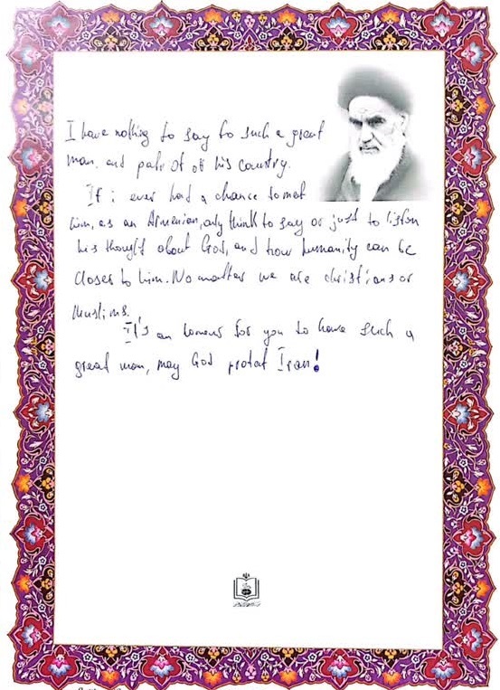 Imam Khomeini such a great man