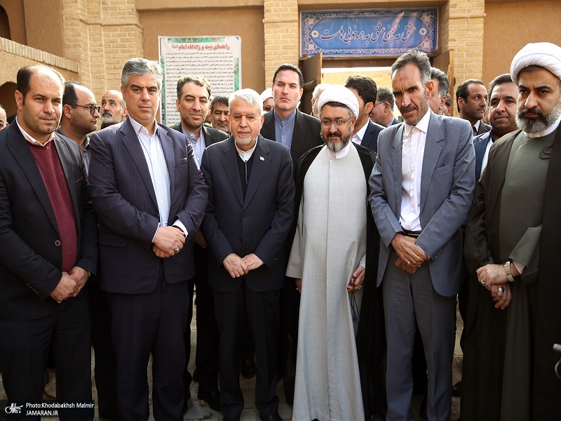The Minister of Cultural Heritage visited the historical shrine of Imam Khomein
