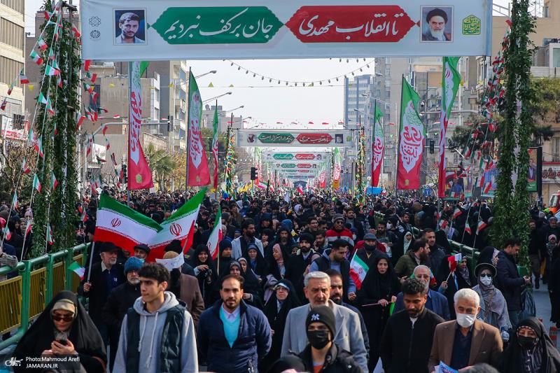 A magnificent march on the 22nd of Bahman on the occasion of the 46th anniversary of the victory of the Islamic Revolution