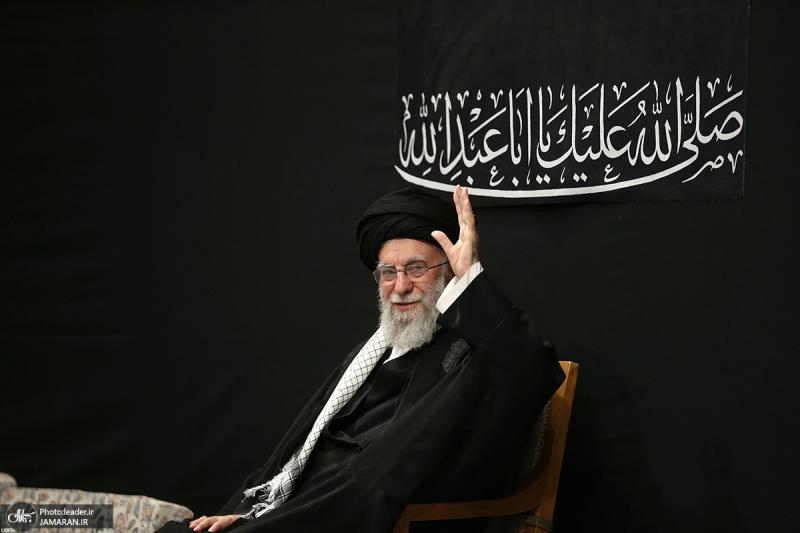  Ashura night mourning ceremony attended by the Leader of the Islamic Revolution