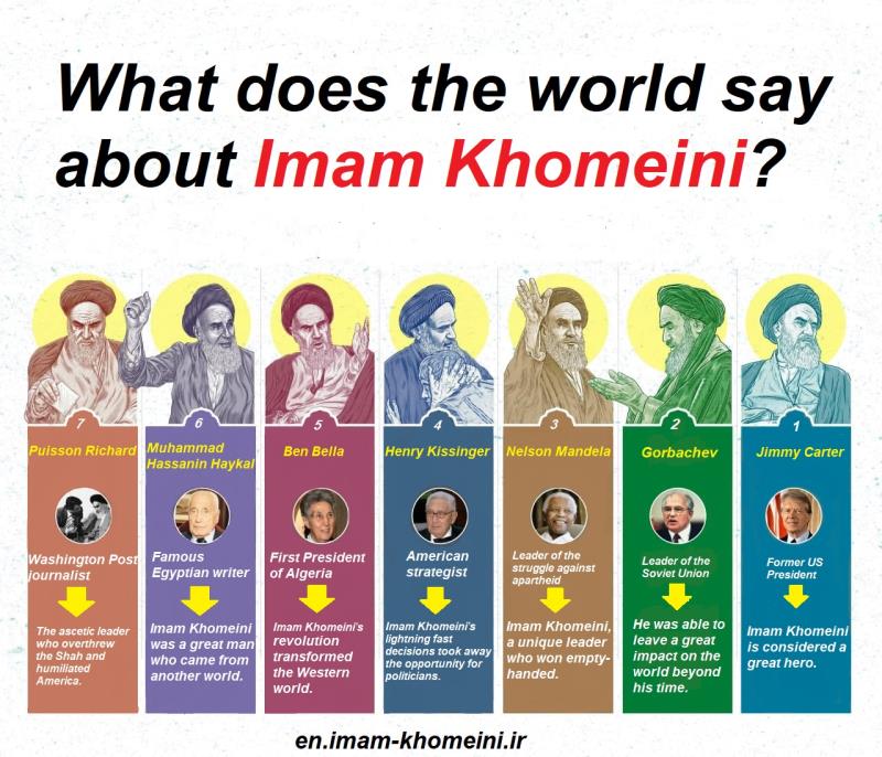 What does the world say about Imam Khomeini?