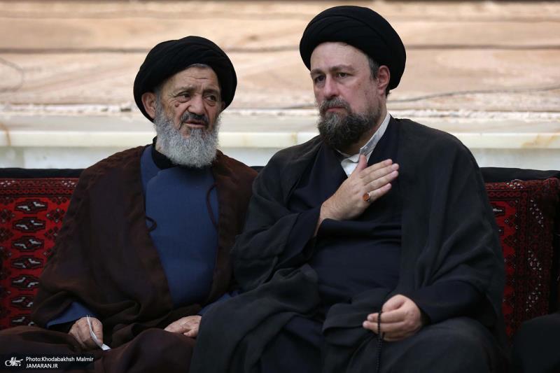 Mourning ceremony for the night of Arbaeen for Imam Hussein (AS) at the shrine of Imam Khomeini (AS)