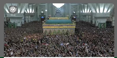 Leader says US decline in world affected by Imam Khomeini
