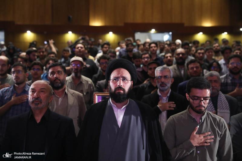 Ceremony commemorating Martyr Nasrallah and the anniversary of Operation Storm al-Aqsa at the University of Tehran