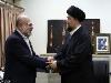 Meeting of the Director of International Affairs of the Jamaat-e-Islami Pakistan with Seyyed Hassan Khomeini