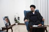 Seyyed Hassan Khomeini`s meeting with the family of martyr Dr. Fereydoun Abbasi
