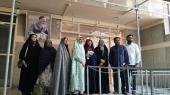 A group of Indian cultural figures visited the Husseiniyeh and Negarestan Jamaran