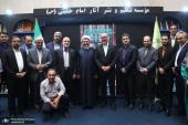 The head of the Institute for the Compilation and Publication of Imam Khomeini`s (PBUH) Works visited the 36th Tehran Book Fair