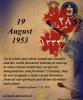  19 August 1953