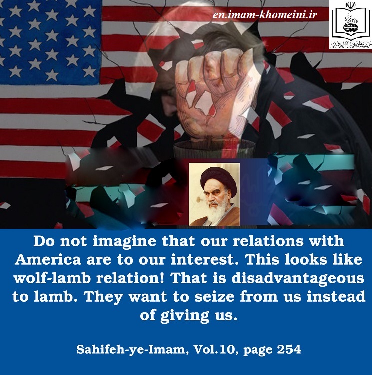 Imam Khomeini blocked imperial powers 