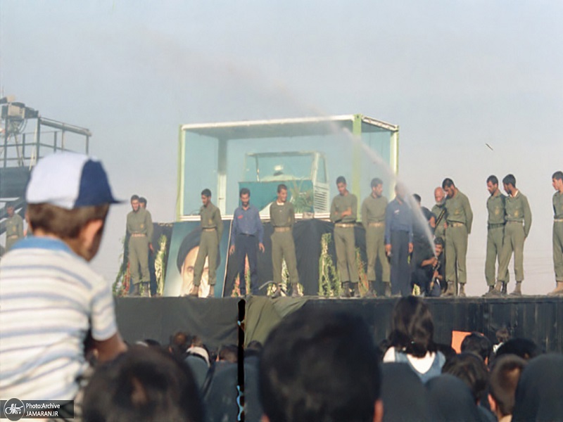 A funeral ceremony which reminds us of 37 years ago