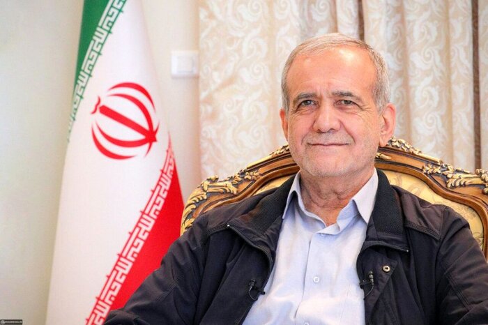 President Pezeshkian says Iran seeking regional peace 