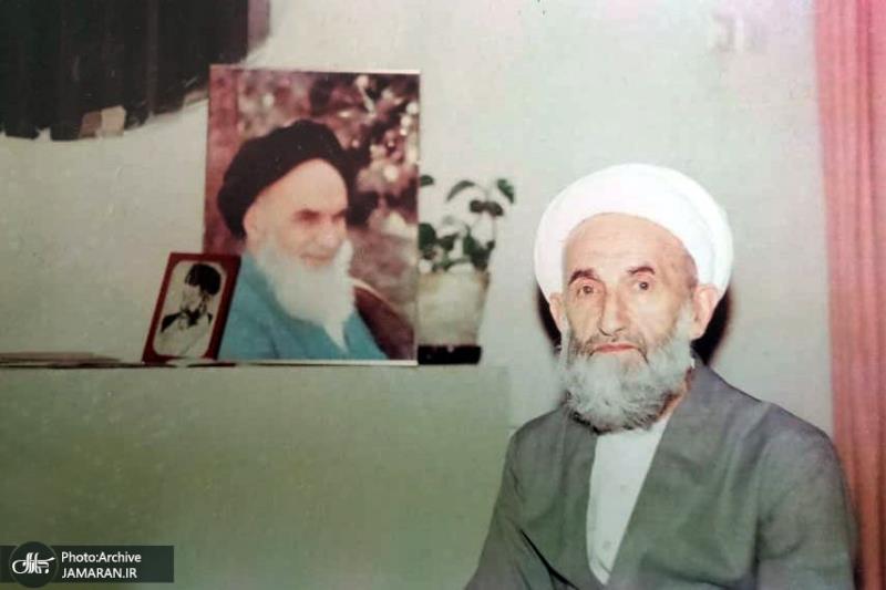 The late Ayatollah Abul-Qasem Khazali, one of the loyal companions of Imam Khomeini (PBUH), as narrated in the picture