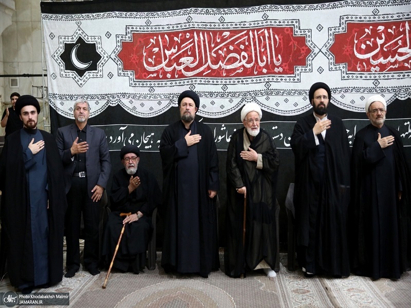 The mourning ceremony known as `Sham-e-Ghriban, held on Ashura evening at Imam Khomeini shrine