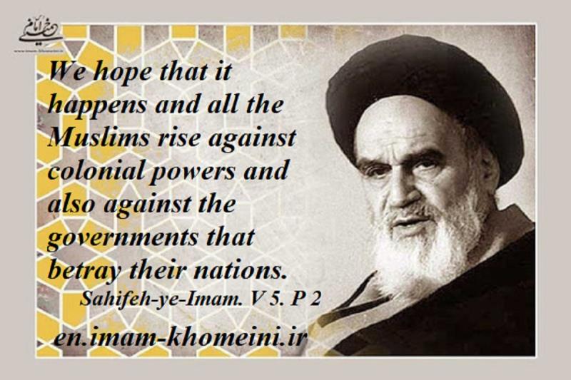 The Muslim should  rise against to colonial powers