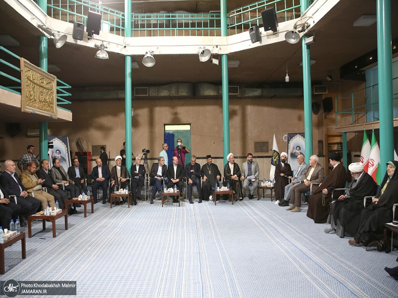 Meeting to review Palestinian developments with the presence of Seyyed Hassan Khomeini
