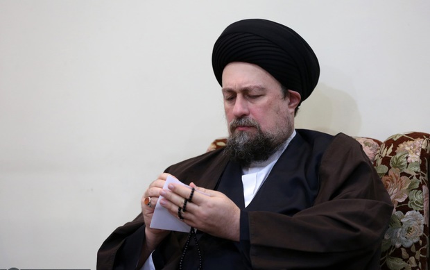 Seyyed Hassan Khomeini hails and praises late Mousavi Tabrizi`s contribution to Islamic Revolution