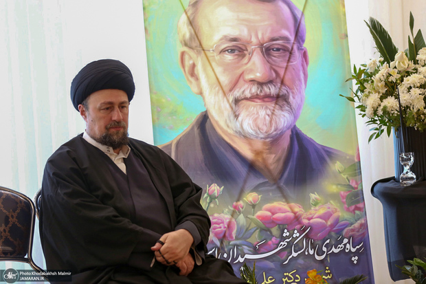 Martyr Ali Larijani had been  source and point of hope: Seyyed Hassan Khomeini 