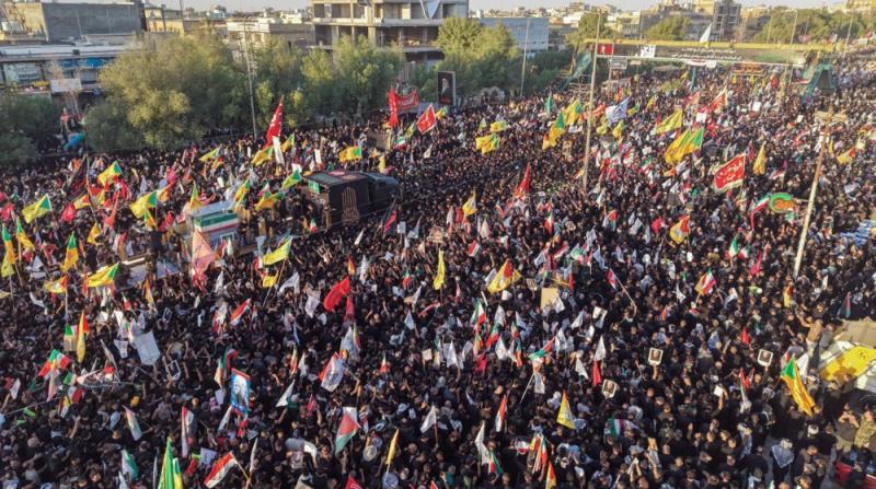Millions attend funeral for Martyr Leader Ayatollah Khamenei in Iraq`s Najaf and Karbala