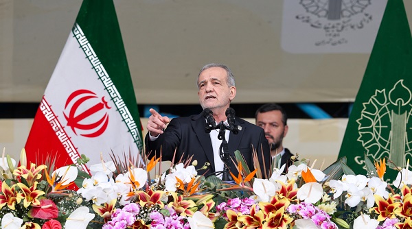 President says World must see Iranians have taken to streets to defend country