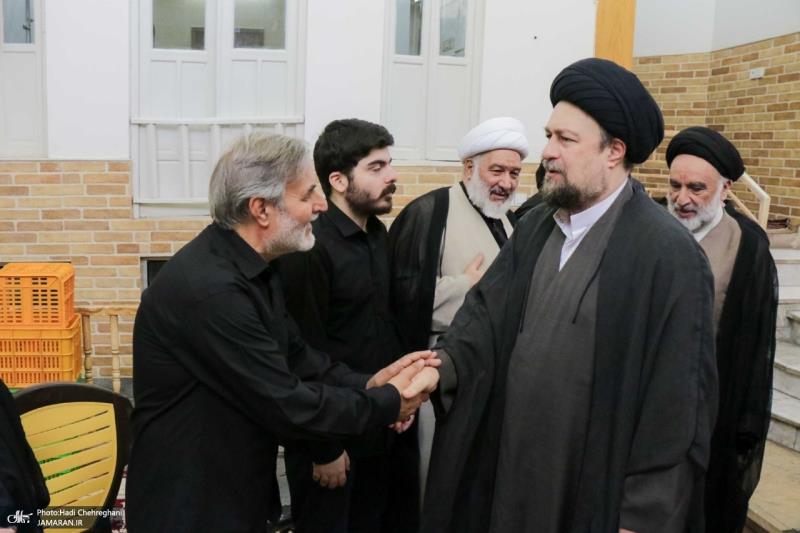 Seyyed Hassan Khomeini offers condolences on the passing of grand Ayatollah Shobeiri Zanjani