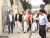 Foreign guests attending funeral of martyr leader visit Hossinyah Jamaran