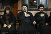 Ceremony to commemorate the martyred leader at the Jamaran Husseiniyeh