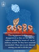 The big powers wants discard among you.