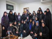 A group of Iraqi female activists met with Dr. Fatima Tabatabaei
