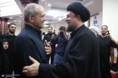 On the sideline of Ashura ceremony, the presence of president at Imam Khomeini shrine