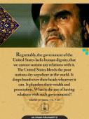 United States has no dignity and it plunders resources of other nations.