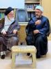 Dr. Komsari meets with Iran’s representative of the Leader in Iraq at Imam Khomeini’s residence in Najaf