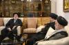  Seyyed Hassan Khomeini visits home of Seyyed Hadi Khamenei  to offer condolences