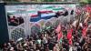Martyred Leader’s coffin carried toward Tehran`s Azadi Square during funeral procession