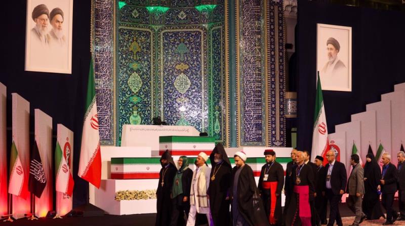Foreign delegations attended funeral of martyred Leader of the Islamic Revolution