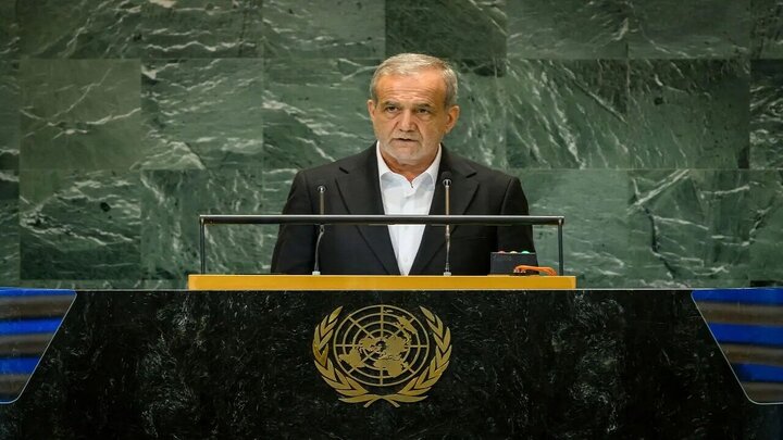 Iran cannot be coerced into surrender through war: Pezeshkian at UNGA