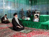 mam Khamenei Visits Mausoleum of Imam Khomeini