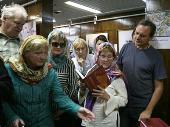 Slovenian Tourists visit Imam Khomeini