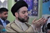 Sayyid Amar Hakim Attending Imam Khomeini