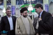 Sayyid Amar Hakim Attending Imam Khomeini