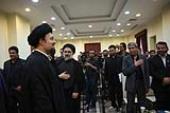 Public figures meet Hassan Khomeini at Imam’s shrine