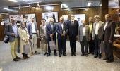 Visite de l`Ambassadeur d`Autriche, en compagnie des membres de sa délégation, de la maison de l’Imam Khomeiny à Jamaran