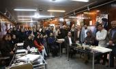 Rassemblement des artistes à la galerie de l`Imam Khomeiny, Jamaran